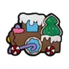Charms de Sapato Fofos Temáticos de Carros de Desenho Animado Mais Vendidos Transfronteiriços-Acessórios Decorativos Removíveis de PVC