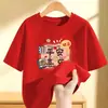 2020 # Camisetas de Manga Corta para Niñas, Casuales y Holgadas, Tallas Medianas y Grandes de Verano para Niñas, Ropa para Niños, Algodón Puro de Manga Corta para Niños Grandes