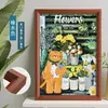 Marco de Madera para Foto para Colgar en la Pared A3 A4 Marco Vacío para Montaje 4K 8K Boceto 16 Pulgadas 20 Póster Rompecabezas Marco Exterior Venta al por Mayor