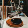 Copa Cuadrada Dos Copas de Vino de Vidrio Borgoña Hechas a Mano Copa de Vino Tinto de Cristal de Alta Calidad Juego para el Hogar