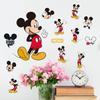 Nuevo Mickey Minnie ZY1490 habitación infantil dormitorio comercio exterior mayoreo impermeable removible pegatina de pared