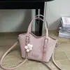 Bolso cubo de moda y sencillo para mujer, nuevo estilo coreano otoño 2026, alta estética, bolso de un solo hombro bajo el brazo