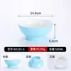 Tazón Creativo de Alto Valor Estilo Hong Kong para Raspado de Hielo Smoothie Melamina de Moda Blanco Comercial