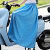 Saia de Proteção Solar para Andar de Motocicleta, Avental de Meio Corpo Anti-Exposição Pulôver, Saia de Bicicleta Elétrica de Verão, Proteção UV
