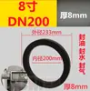 Conector tipo llave junta de silicona acero inoxidable conexión rápida junta selladora arandela resistente al aceite nitrilo caucho de flúor