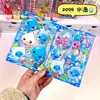 Caderno Original Cartoon A7 Acrílico de Folhas Soltas, Caderno de Estudante Anime Estética Fofa Feminina