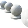 Bolas de pedra para bloqueio de estrada, blocos de pedra de granito natural, postes de estacionamento residencial, bolas de pedra para bloqueio de estrada, batentes de pedra redondos para carros