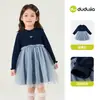 10% de desconto em 1 itemColeção de Vestidos para Bebê MeninaVestidos de Bebê Dudu Home Saias para Meninas Outono Roupas Infantis