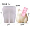 Molde de Pudín de Capibara 3D Fácil de Desmoldar DIY Pastel Francés Pequeño Dinosaurio Mousse Cubito de Hielo