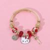 Pulsera Panjiadora de Sanrio kt Cat Hello Kitty de aleación de zinc, gran oferta transfronteriza entre Europa y América.
