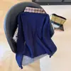 Cardigã de Tricô com Ponto Trançado, Gola Lapela, Patchwork Listrado Estilo Coreano para Mulheres, Novo Design Outono e Inverno, Suéter Único e Doce
