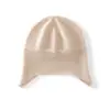 Sencillo y casual, con un diseño de borde enrollado, este nuevo gorro de punto cálido y versátil 100% cachemir puro para otoño/invierno es perfecto para usar en capas.