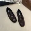 Zapatos Mary Jane retro franceses de doble hebilla para mujer, nuevos zapatos casuales de otoño 2026, zapatos individuales de leopardo para mujer con suela blanda
