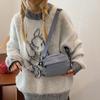 Bolso de hombro informal sencillo de tela Oxford con correa para el hombro, bolso cruzado de gran capacidad, bolso de viaje para hombres y mujeres, bolso cruzado para mujeres