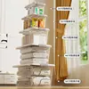 Nova Caixa Organizadora Transparente Plástico Grande Capacidade Doméstica Roupas Brinquedos Lanches Caixa Organizadora Recipiente de Armazenamento Armazenamento Roupas
