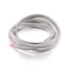 Pulseira de Osso de Cobra Elástica Larga em Aço Inoxidável, Estilo Europeu e Americano, Simples Anel Pulseira de Tira Vertical em Aço Titânio Joia
