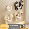 Estante para Chanclas con Ventosa para Baño, Estante para Secar Zapatos Montado en la Pared sin Taladrar, Solución de Almacenamiento para el Baño