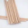 Vara de Madeira, Haste de Madeira Redonda, Madeira de Faia, Madeira Maciça, Estrutura de Suporte Fitness DIY Feita à Mão, Haste de Guarda-roupa, Haste para Pendurar Roupas, Pequena Vara de Madeira, Vara de Madeira Redonda