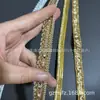 Ventas Directas de Fábrica Cinta de Encaje con Hilo Dorado Estilo Étnico Accesorios de Ropa para Comercio Nacional y Extranjero Ingredientes