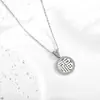 Aço Inoxidável Novo Estilo Chinês Fechadura Ping An Colar da Fortuna Feminino Feminino Sem Cor Luxo Leve Alto Padrão Dongguan Titânio Aço Joias