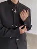 Nuevo Traje Nacional de Estilo Chino Zhongshan con Botones de Avión de Bambú, Blazer de Cuello Mao, Traje de Gama Alta para Hombre, Traje Tang, Traje de Moda