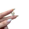 Conector Três Vias de Osso de Camelo e Espinha de Tubarão para Artesanato, Pulseira DIY Feita à Mão, Acessório de Joia da Moda S3182