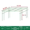 Soporte de montaje para pérgola de uvas para patio exterior, estructura trepadora para maracuyá y calabaza amarga, enrejado de hierro forjado, estructura trepadora para plantas de balcón
