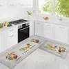 Venta caliente transfronteriza TEMU Alfombrilla de suelo de cocina de gallo larga absorbente antideslizante felpudo para entrada del hogar entrega de una sola pieza