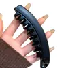 Pinza para el cabello de plátano con estampado de leopardo retro para mujer, clip vertical de torsión para coleta de alta gama, elegante, clip para volumen de cabello en la parte posterior de la cabeza, accesorio para el cabello
