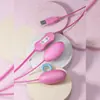Jiuba productos sexuales silencioso USB multifrecuencia mate huevo divertido saltarín vibración fuerte masturbación para hombres y mujeres productos para adultos fábrica
