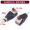 Conector Av Rca Terminal de Empuje Conector de Audio sin Soldadura Conectores Macho y Hembra de Audio Av Accesorios de Monitoreo