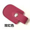 Tijeras para Cutícula Cubierta Protectora Nueve Colores PU Cubierta de Almacenamiento Estilo Imprimible Cortaúñas Estuche de Cuero