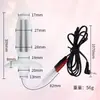 Plug anal recarregável com choque elétrico controlado por controle remoto para adultos, para homens e mulheres, dispositivo de treinamento ao ar livre, masturbador anal e vaginal, peça única silenciosa