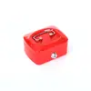 Bolsa de Seguridad Modelo Llave Ovalada Extra Pequeña Caja Pequeña de Metal para Dinero con Cerradura Caja Fuerte de Almacenamiento para Ahorros de Cajero