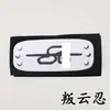 Diadema de Ninja de Anime Sasuke Konoha Renegado Logo de Ninja Diadema para el Cabello Accesorio para el Cabello de Disfraz Cos Props Estilo Cinta en Stock