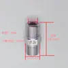 Aço Inoxidável 304 Sextavado Rosca Externa Direta Espessada Alta Pressão Rosqueamento Rosca Externa Dupla Extremidade Redução Conector Reto 2/4 Pontos
