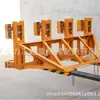 Pinza Doble Especializada de Alta Resistencia para Barriles de Aceite, Adecuada para Manejar Barriles de Hierro y Plástico con Montacargas