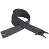 Zíper Invisível Ykk Borda de Tecido 3Cc Cabeça Gota d'Água com Strass 20-60cm Preto Branco Grande Quantidade Disponível no Atacado