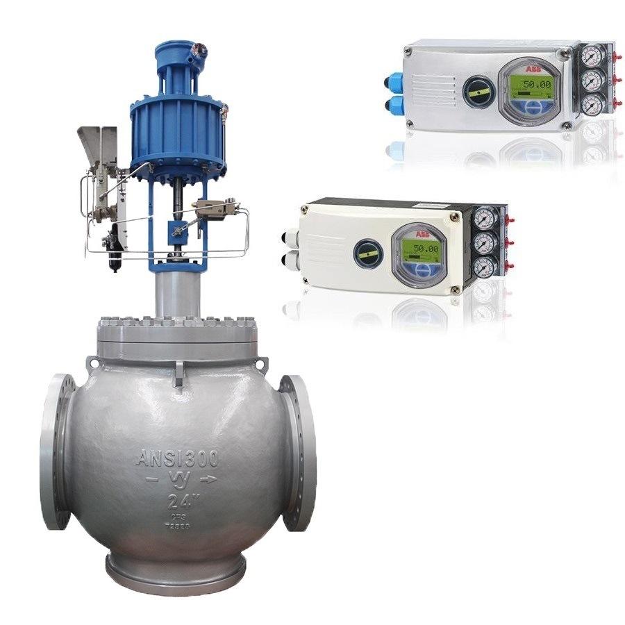 吴忠仪表气动调节阀配ABB EDP300阀门定位器-5
