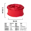 Fita Plissada de Renda Estilo Coreano Fita Decorativa para Festival do Meio Outono Material para Tecelagem de Laços de Fita Fita para Embalagem de Bolo