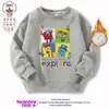 Sudadera para Niños Numberblocks Estilo Primavera y Otoño Camiseta Básica Infantil Atuendo Estiloso Versión Coreana