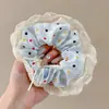 Elásticos de Cabelo Delicados e Estilosos com Toque de Luxo, Elásticos Estilo Francês, Cordas de Cabelo Frescas e Altamente Elásticas, Elásticos de Cabelo Extra Grandes Estilo Coreano