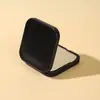 Nuevo espejo plegable cuadrado espejo plegable simple espejo de maquillaje de plástico logo imprimible mini espejo espejo portátil al por mayor