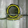 Sala de pulverização de pó de seis orelhas elemento filtrante de remoção de poeira de liberação rápida com grande permeabilidade ao ar material filtrante opcional equipamento de sala de pulverização de pó
