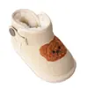 Botas de Nieve para Bebé Forradas de Polar Heattech Zapatos de Algodón Grandes para Niñas Suela Suave Antideslizante Botas de Invierno para Bebés y Niños Pequeños Botas de Algodón para Niños