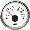 Voltímetro Digital de 52mm 12/24V Medidor Universal para Varios Coches RVs Camiones Modificados
