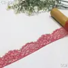 Tanglong Disponible en Stock Encaje de Pestañas de Color No Elástico de un Solo Lado 5cm Accesorios para Ropa Adorno Textil