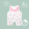 Lovely Amoy Baby Faixa de barriga quadrada com losangos e meia-costas, verão, algodão puro fino, masculino e feminino, recipiente neonatal
