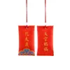 Área de Oración Tai Sui del Templo Productos Culturales y Creativos Bolsa de Incienso de la Montaña Putuo para la Paz y la Buena Fortuna Amuleto Colgante Portátil Bolsa de Incienso