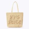 Letra de Dropshipping One Piece Bolsa de Palha de Corda de Papel de Grande Capacidade Bolsa de Ombro Fashionável para Negócios e Commuter Bolsa Feminina Versátil de Nicho